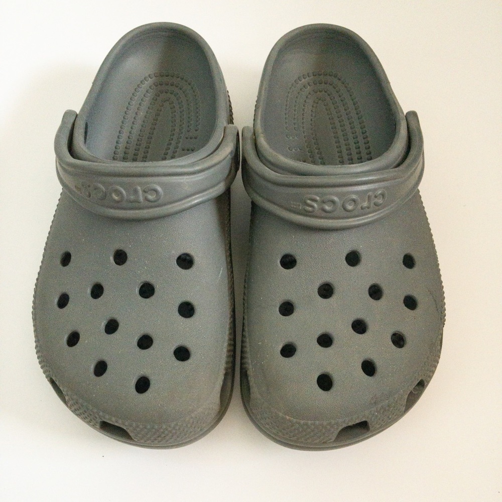 Slate Gray Crocs